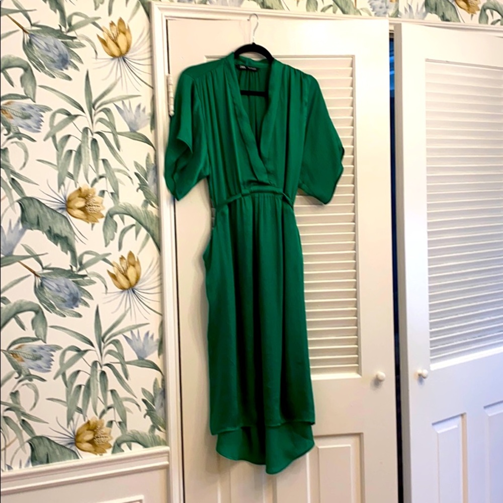 Emerald green dress S 26